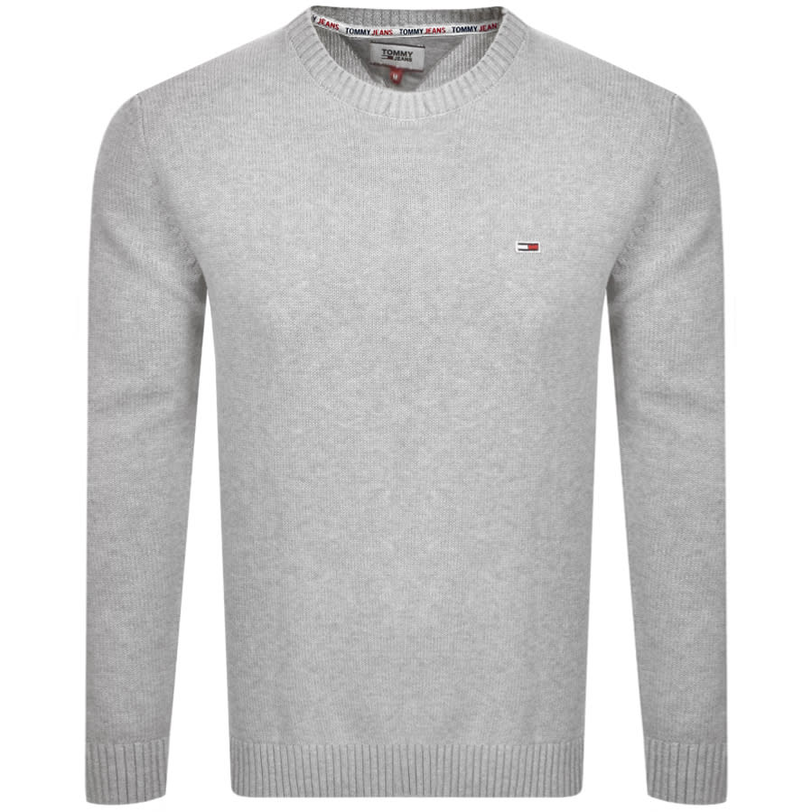 Alternative Image for ProductTommy Jeans Essential Crew Knit Jumper Grey1